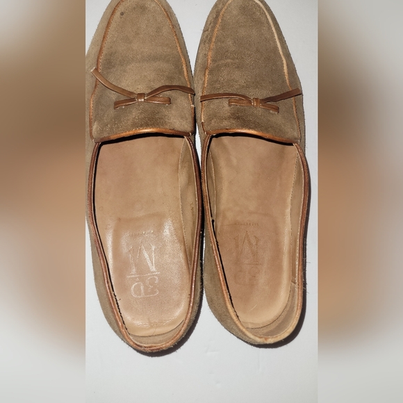 3DM LIFESTYLE Belgian Loafers - Cognac Suede Men's sz 8/8.5 UK 7 GUC - Picture 4 of 6